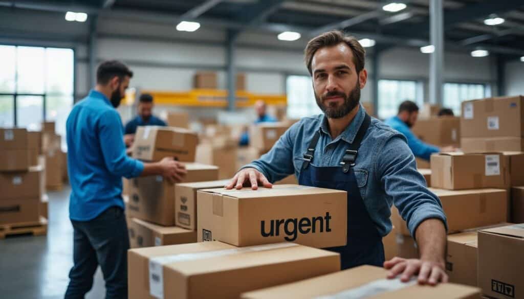 Comprendre la manutention des colis lors d’une livraison urgente en entreprise