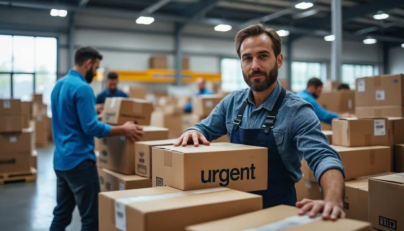 Comprendre la manutention des colis lors d’une livraison urgente en entreprise