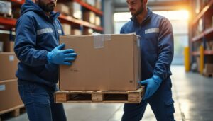 La sécurité lors de la manutention des colis pendant le transport express