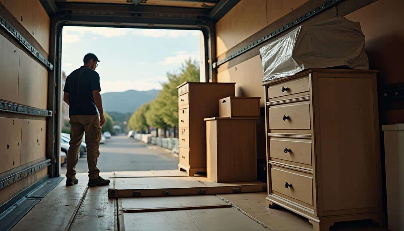 Comment sécuriser le chargement des meubles dans un camion ?