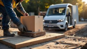 Nos conseils pour la fixation et le chargement avec un treuil sur un fourgon