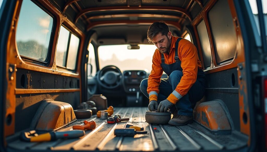 Comment assurer une installation sécurisée d’un treuil sur un fourgon utilitaire ?