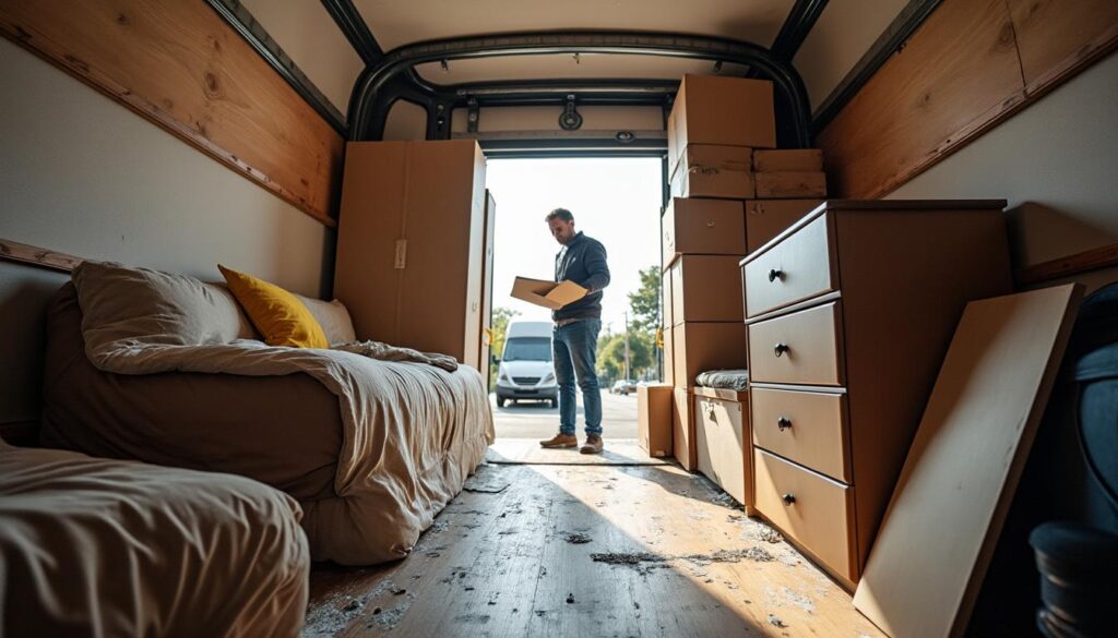Astuces pour un placement optimal des meubles dans l’espace d’un camion