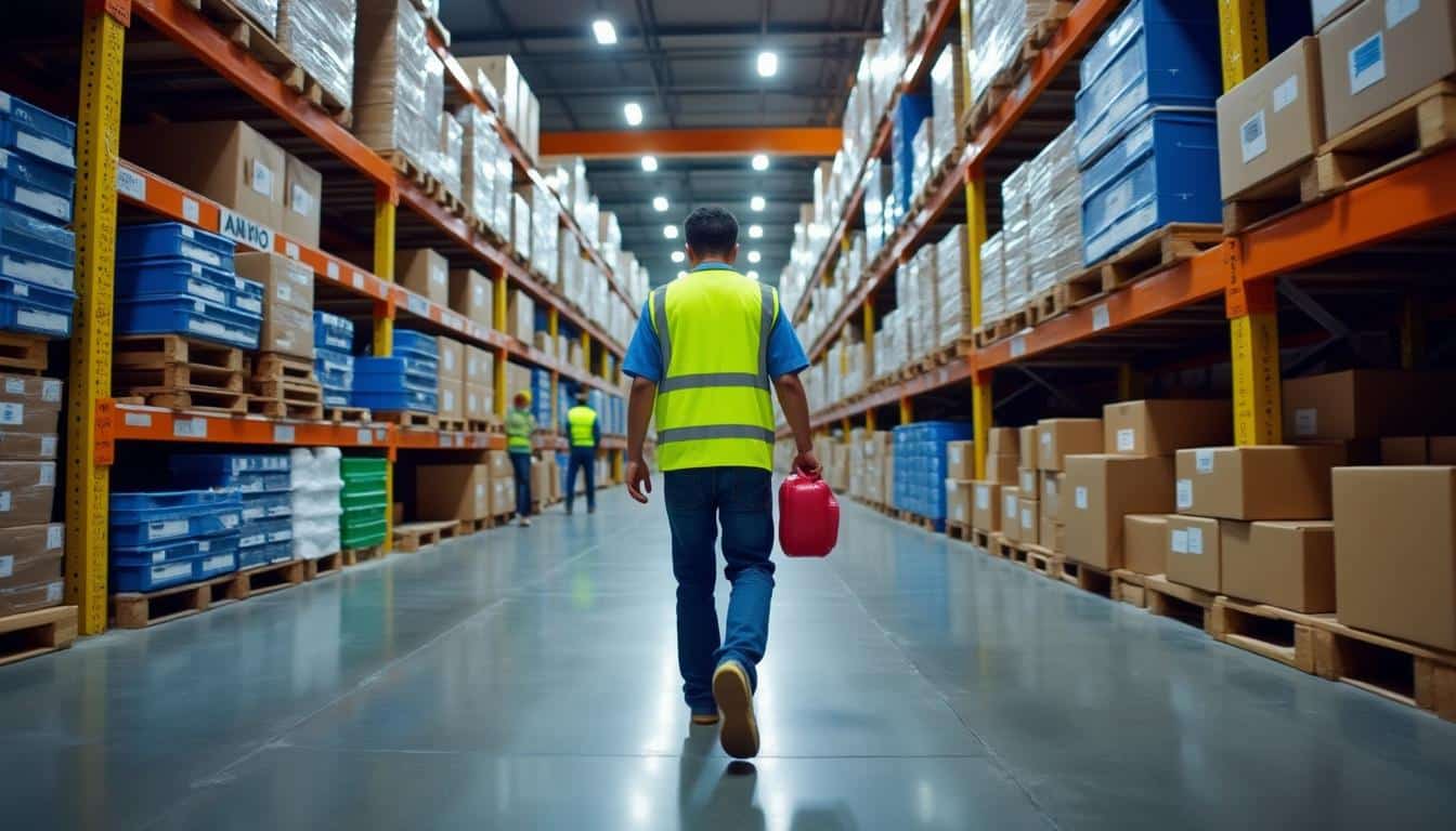 Illustration: Comprendre le rôle essentiel du parcours de prélèvement dans la préparation des commandes