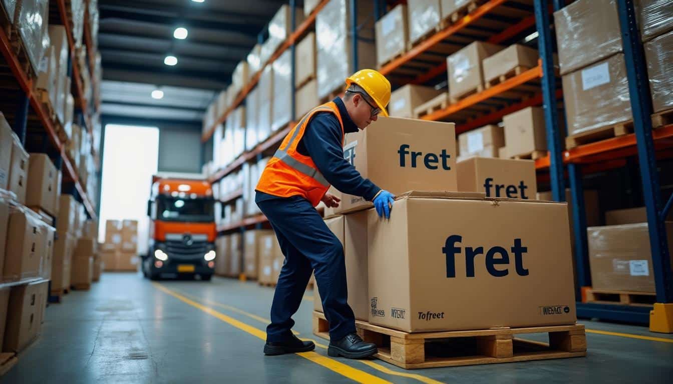 Illustration: Comprendre la notion de fret : définition et double rôle