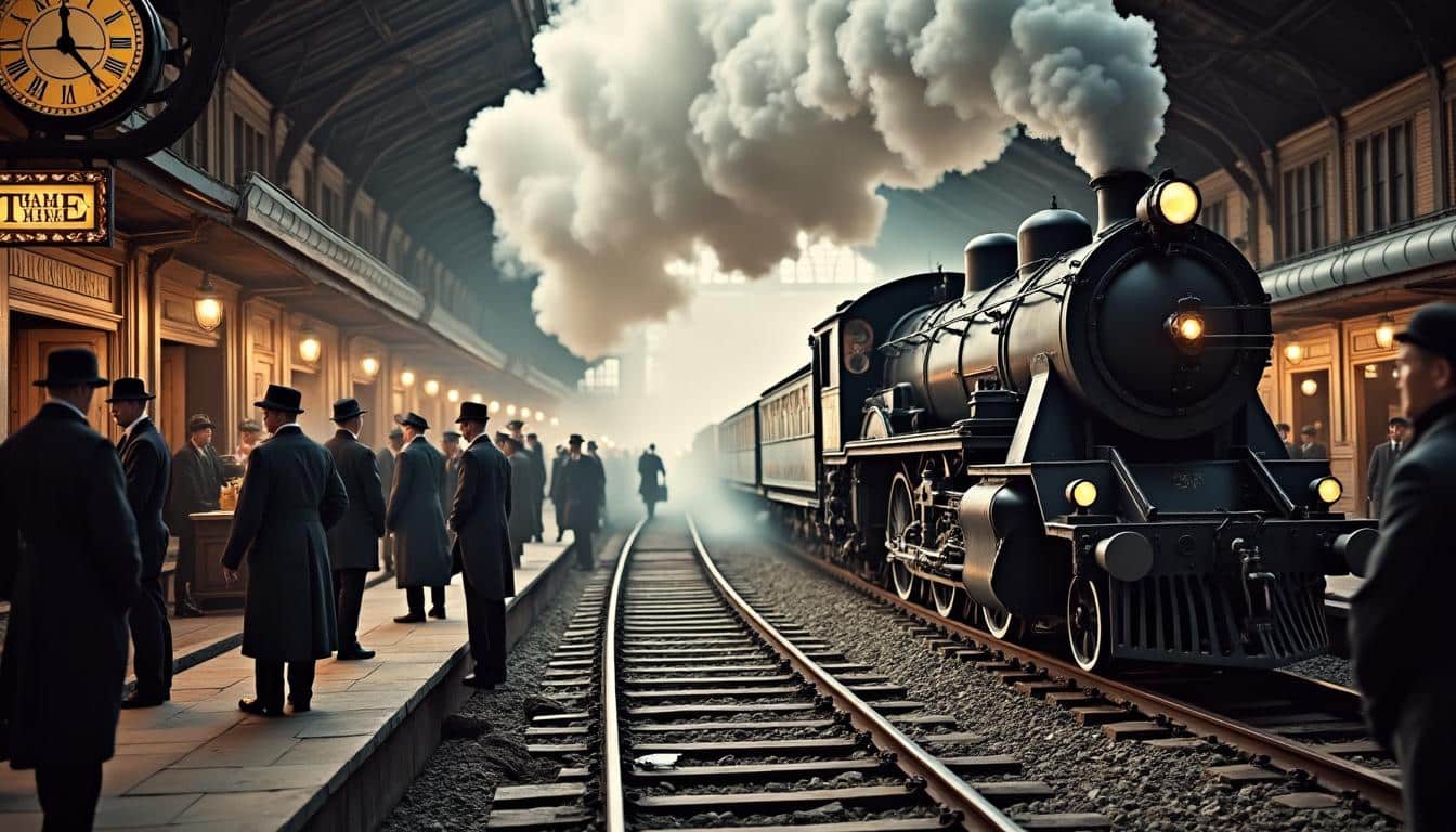 Illustration: Comment l’invention du chemin de fer a pris racine en France