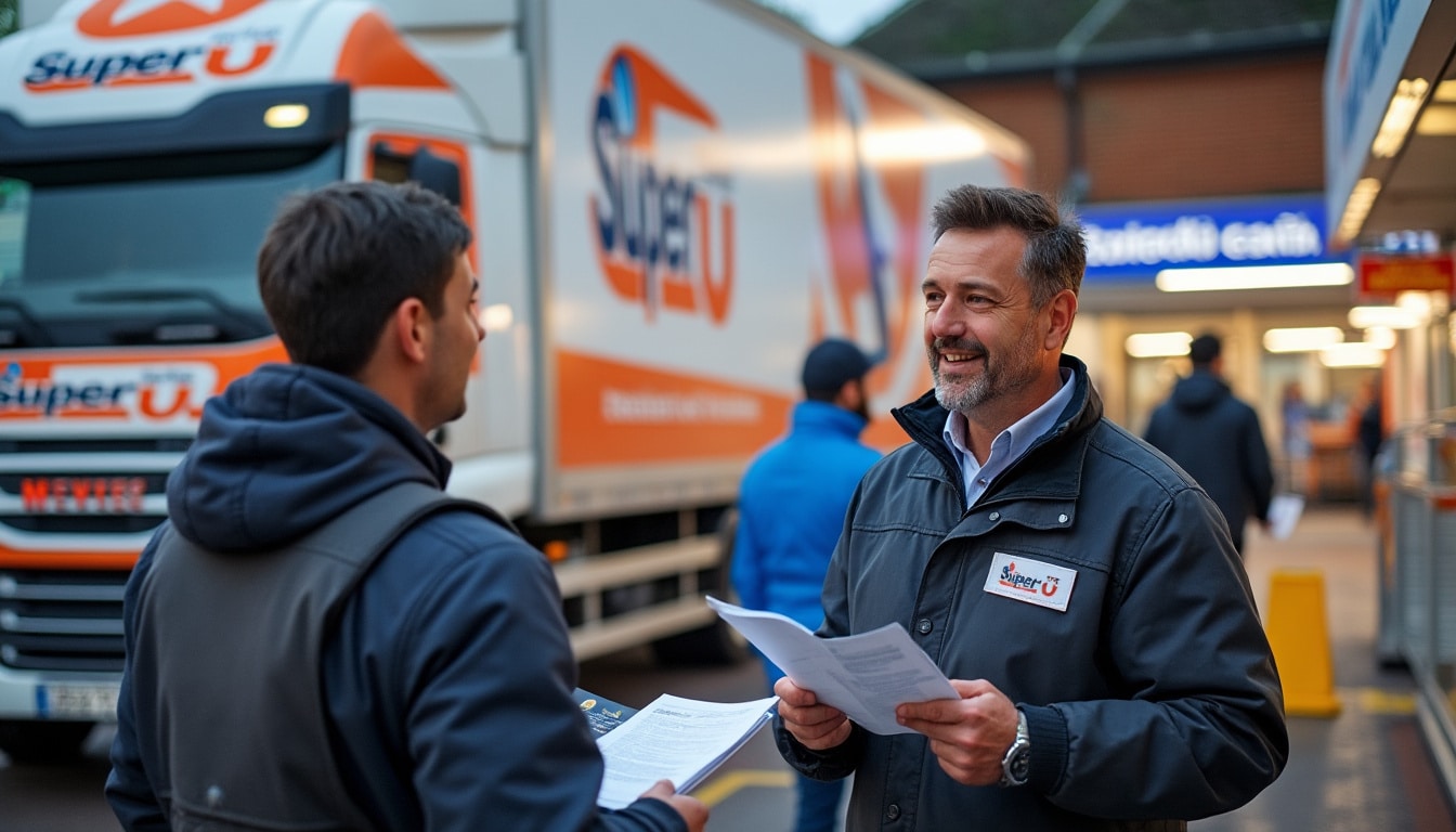Illustration: Découvrez comment fonctionne la location de camion chez Super U