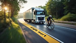 Angle mort du camion : comprendre et éviter les dangers sur la route