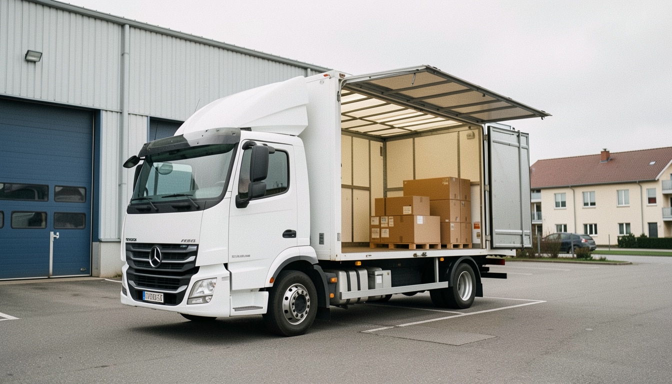 Camion de 50 m³ : volume, usage et location