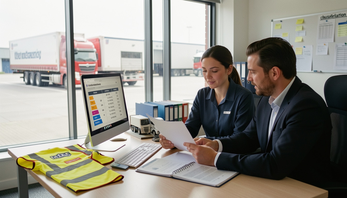 Classification dans la convention du transport routier