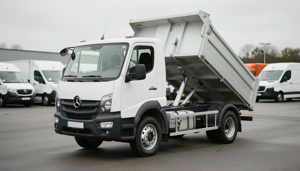 Camion-benne d’occasion 3,5 t : bien choisir son modèle